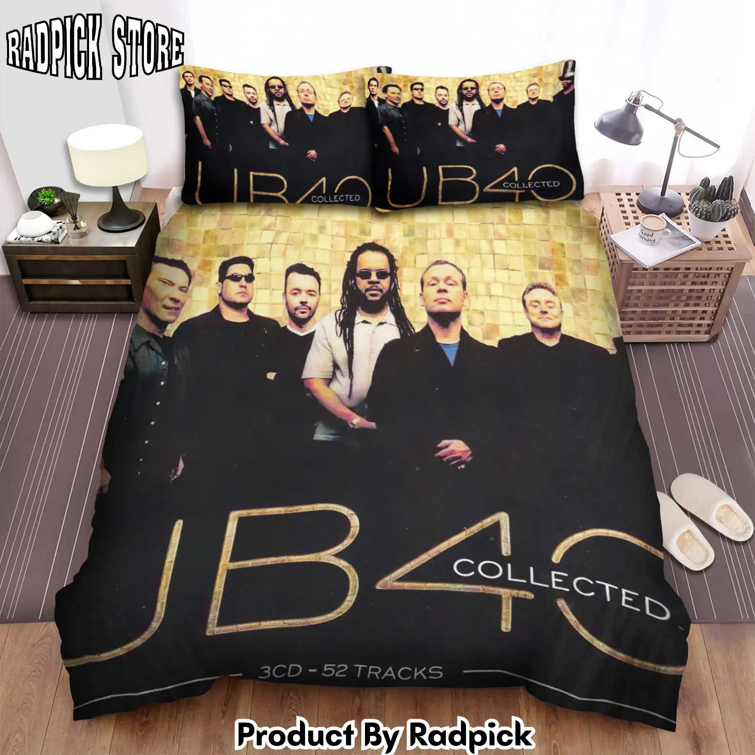 Radpick ub40 collected bed sheets spread comforter duvet cover bedding sets rp327616